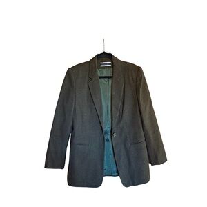 Vintage Pure Wool Amanda Smith Dark Moss Blazer in size 10